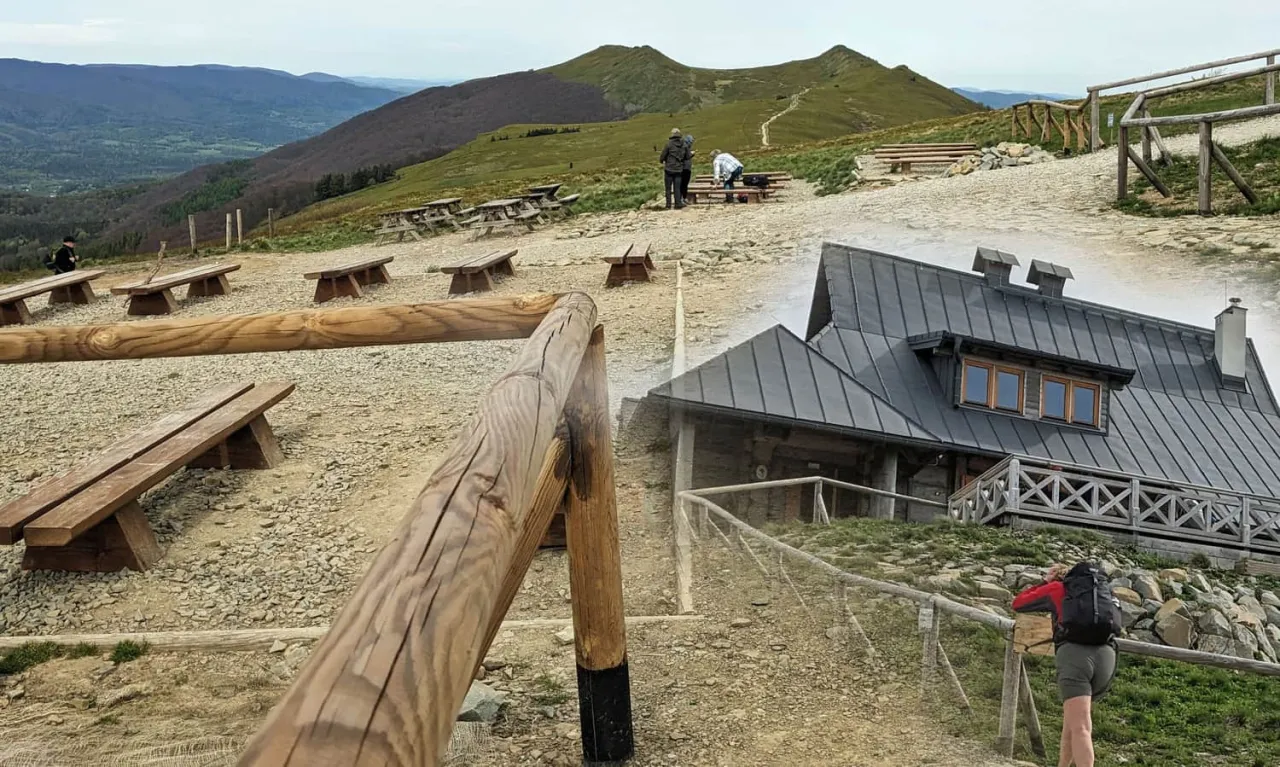 Połonina Wetlińska Chatka Puchatka