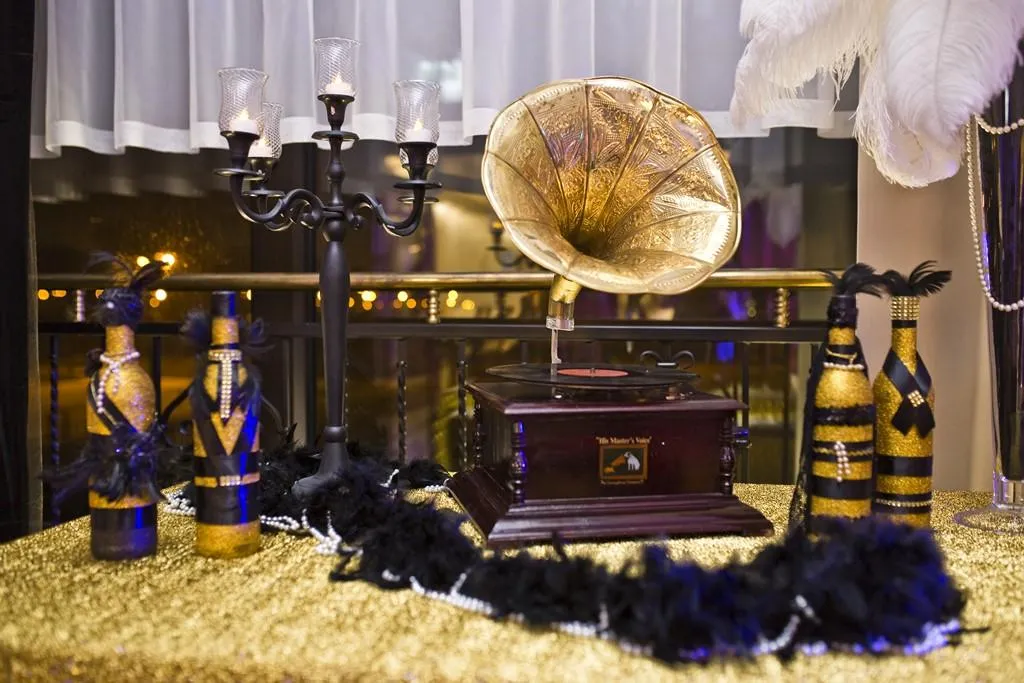 Dekoracje impreza lata 30. Art déco