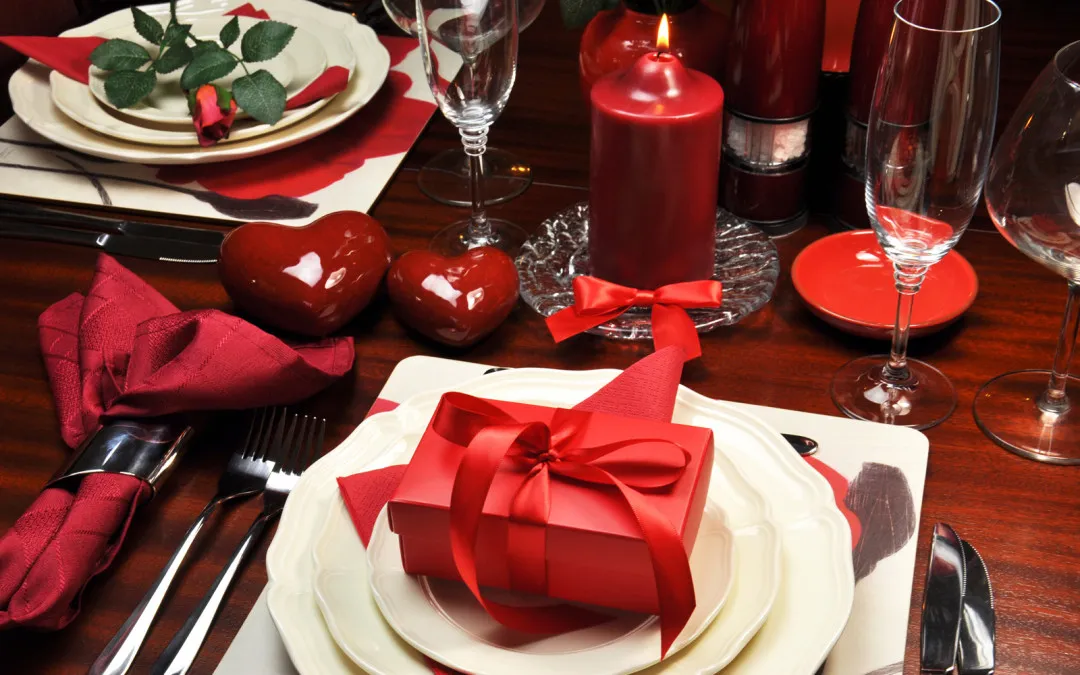 romantyczna kolacja walentynkowa