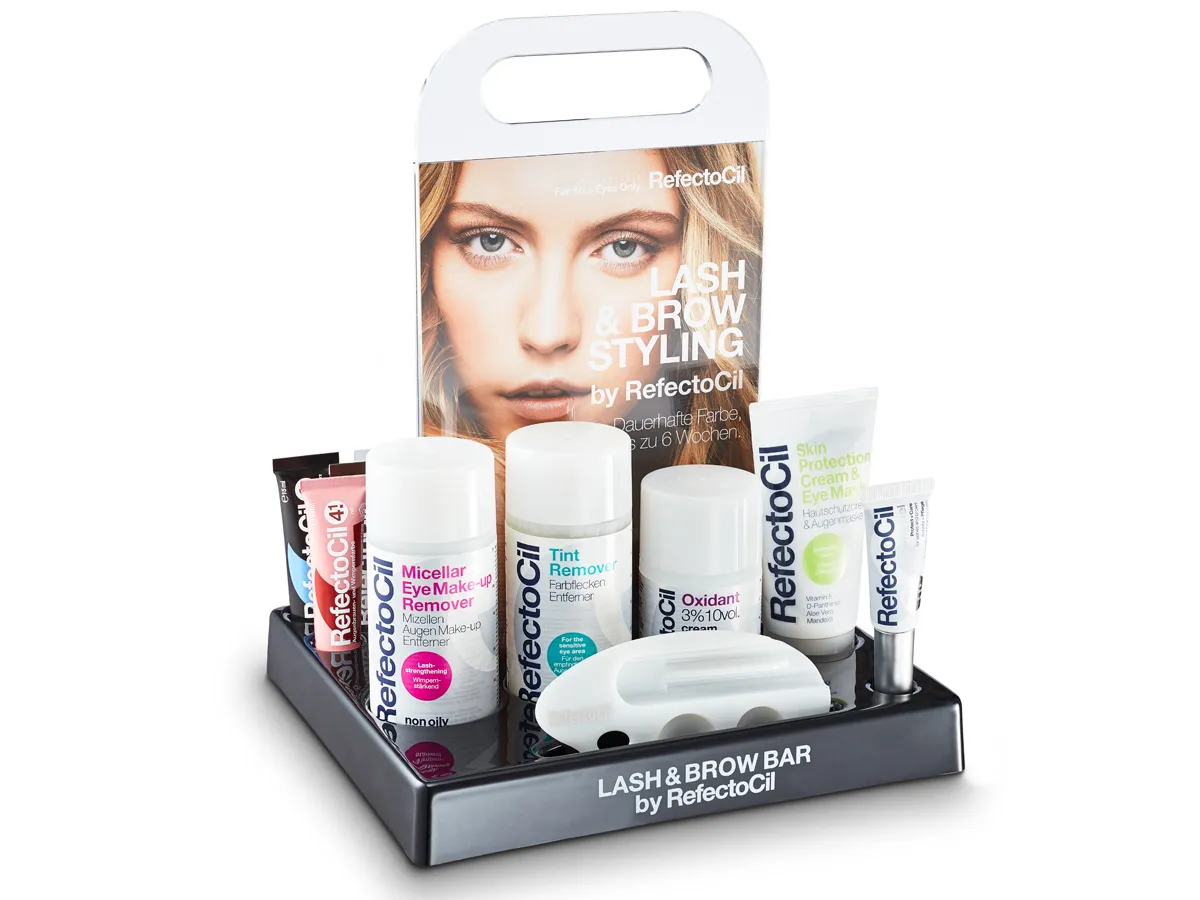 zestaw do henny rzęs akcesoria