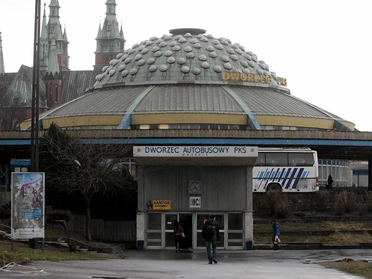 Dworzec Autobusowy Kielce spodek