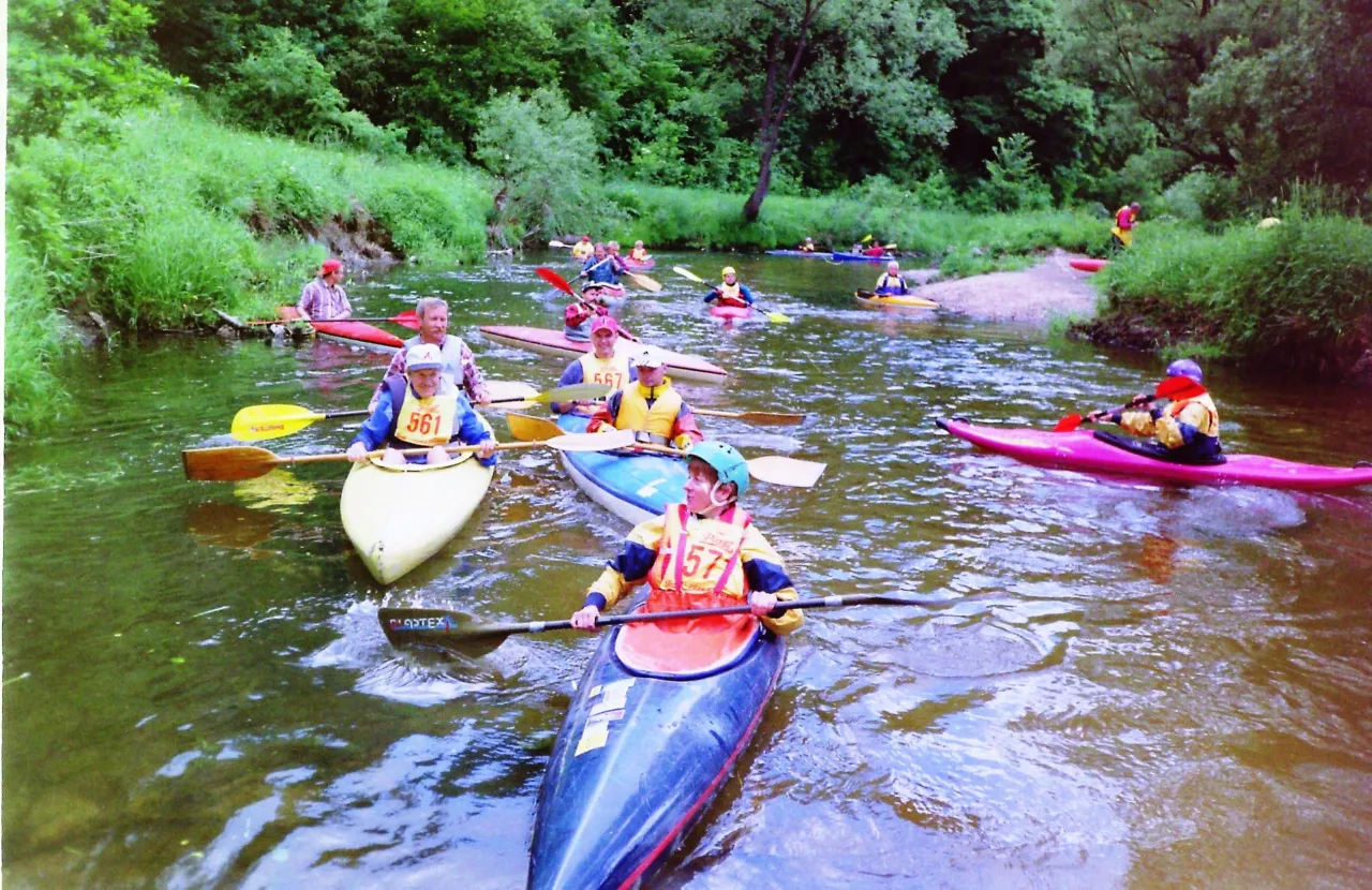 Mapa rzek górskich Polski do kajakarstwa