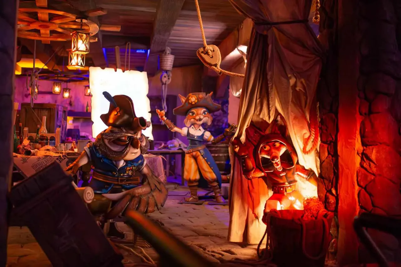 Gardaland Animal Treasure Island concept art