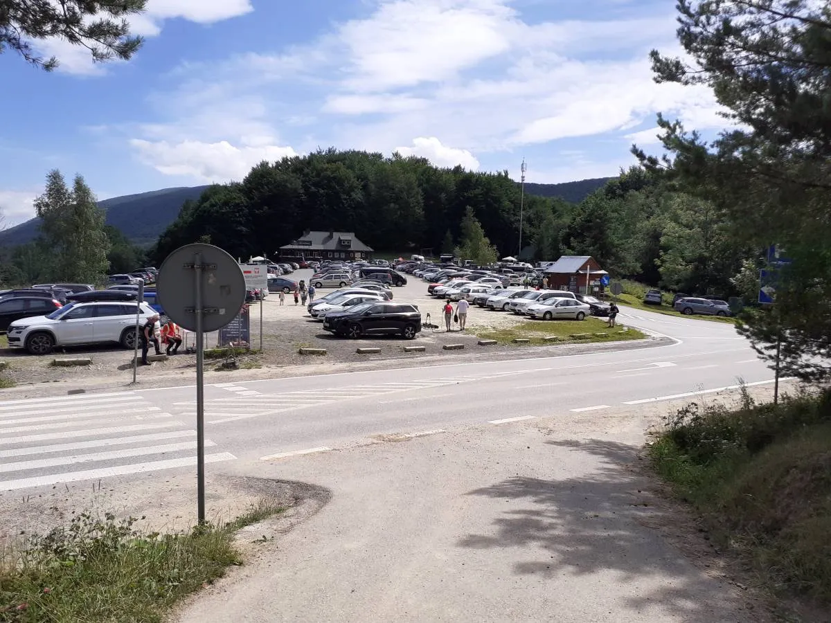 parking przełęcz wyżniańska bieszczady