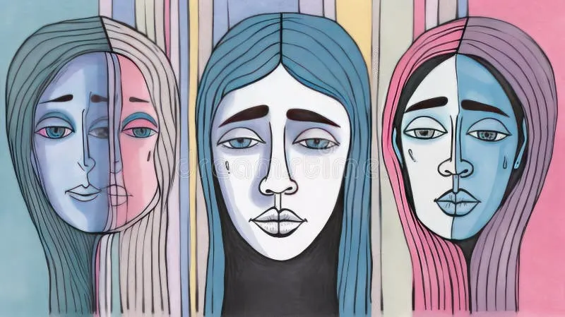 smutek i niepokój koncepcja artystyczna