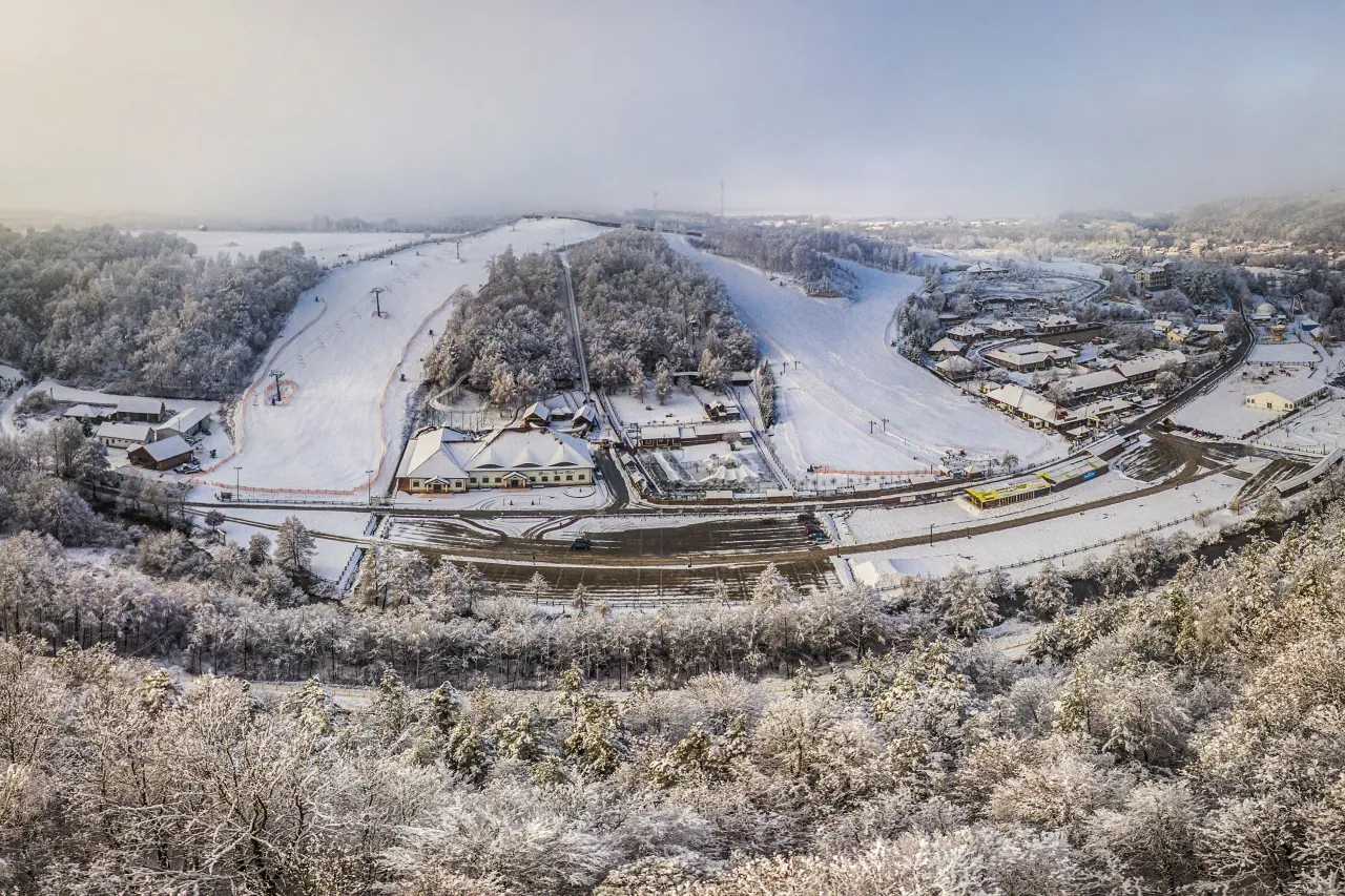 Szwajcaria Bałtowska zimą