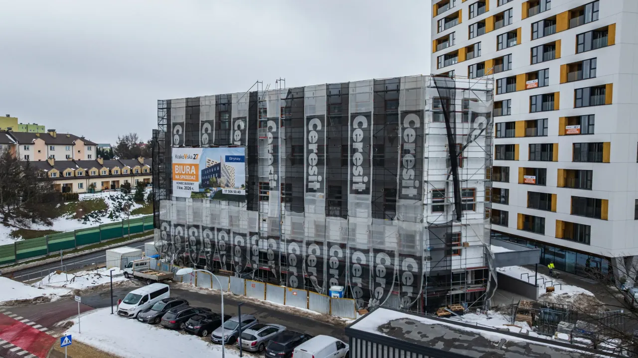 Deweloper na tle budowy