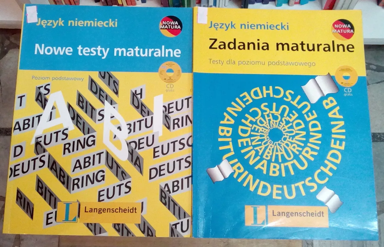 Trening maturalny język niemiecki Langenscheidt okładka