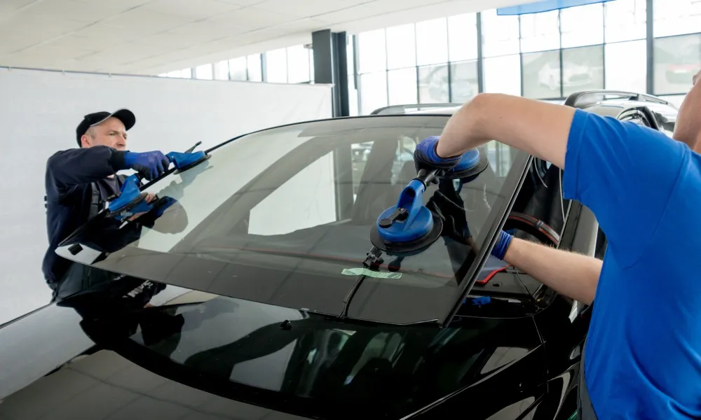 Mechanik samochodowy naprawa szyby