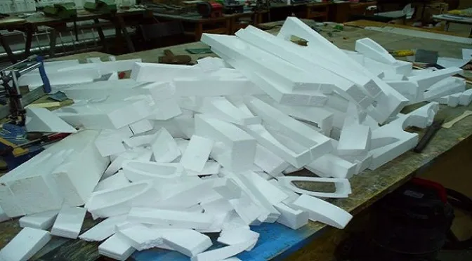 odpady styropianu budowlanego PSZOK