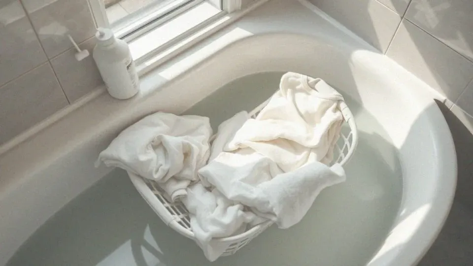 moczenie ubrań w occie