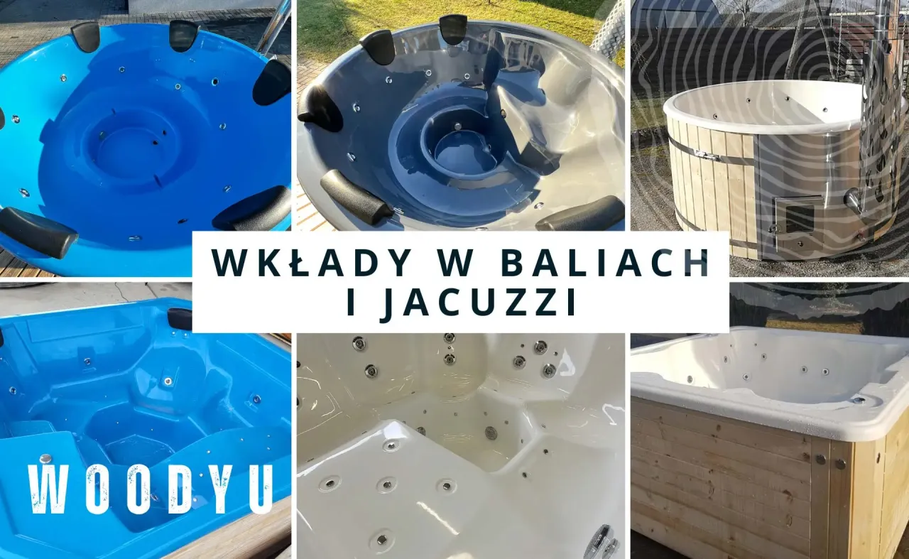 Wkłady do balii i jacuzzi, idealne do stworzenia własnego spa do ogrodu. Różne modele i kolory.