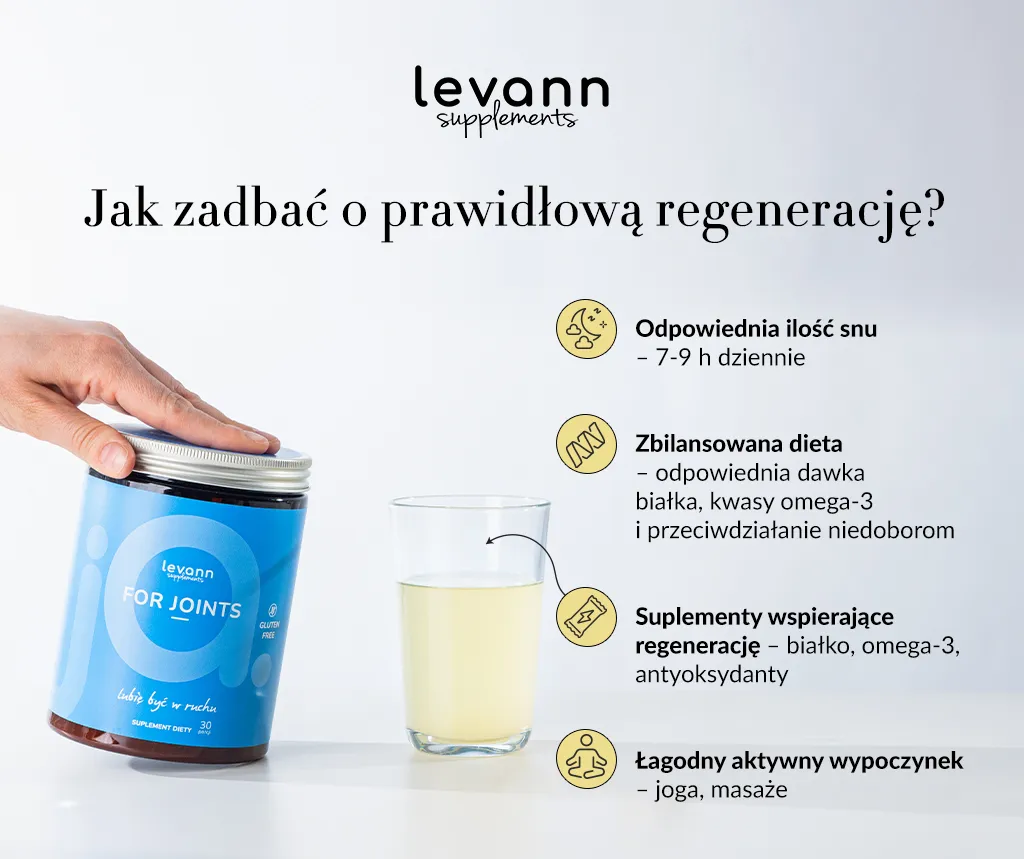 suplementy na regenerację mięśni