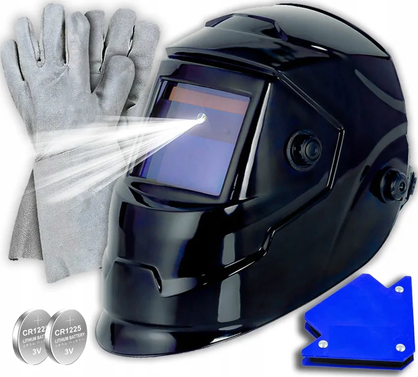 maska spawalnicza automatyczna rękawice spawalnicze