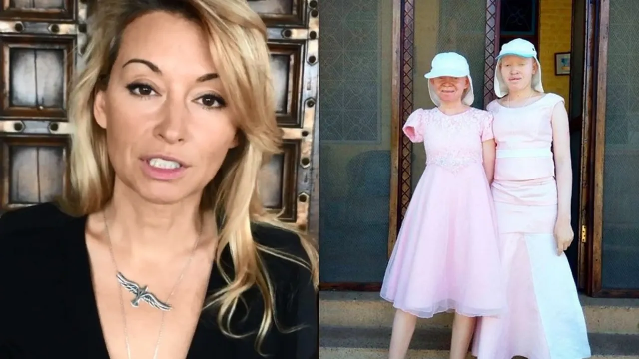 Martyna Wojciechowska z córkami Maria i Kabula