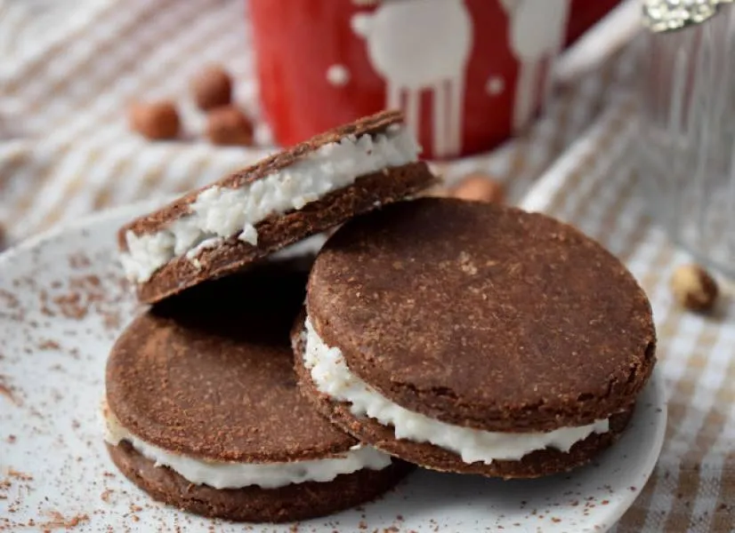 Wegańskie ciastka alternatywy dla Oreo