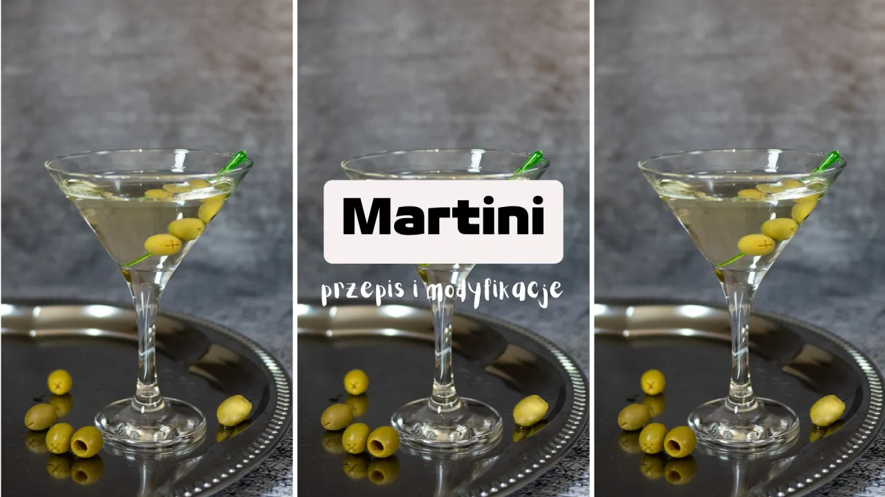 Klasyczny Martini przepis na orzeźwiający drink z oliwkami. Idealny na każdą okazję.