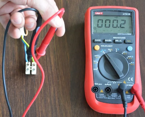 multimetr test ciągłości obwodu