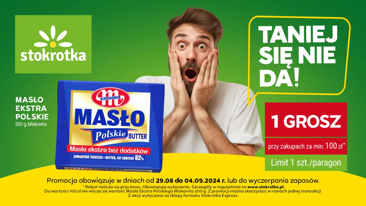 aktualne promocje masła w sklepach