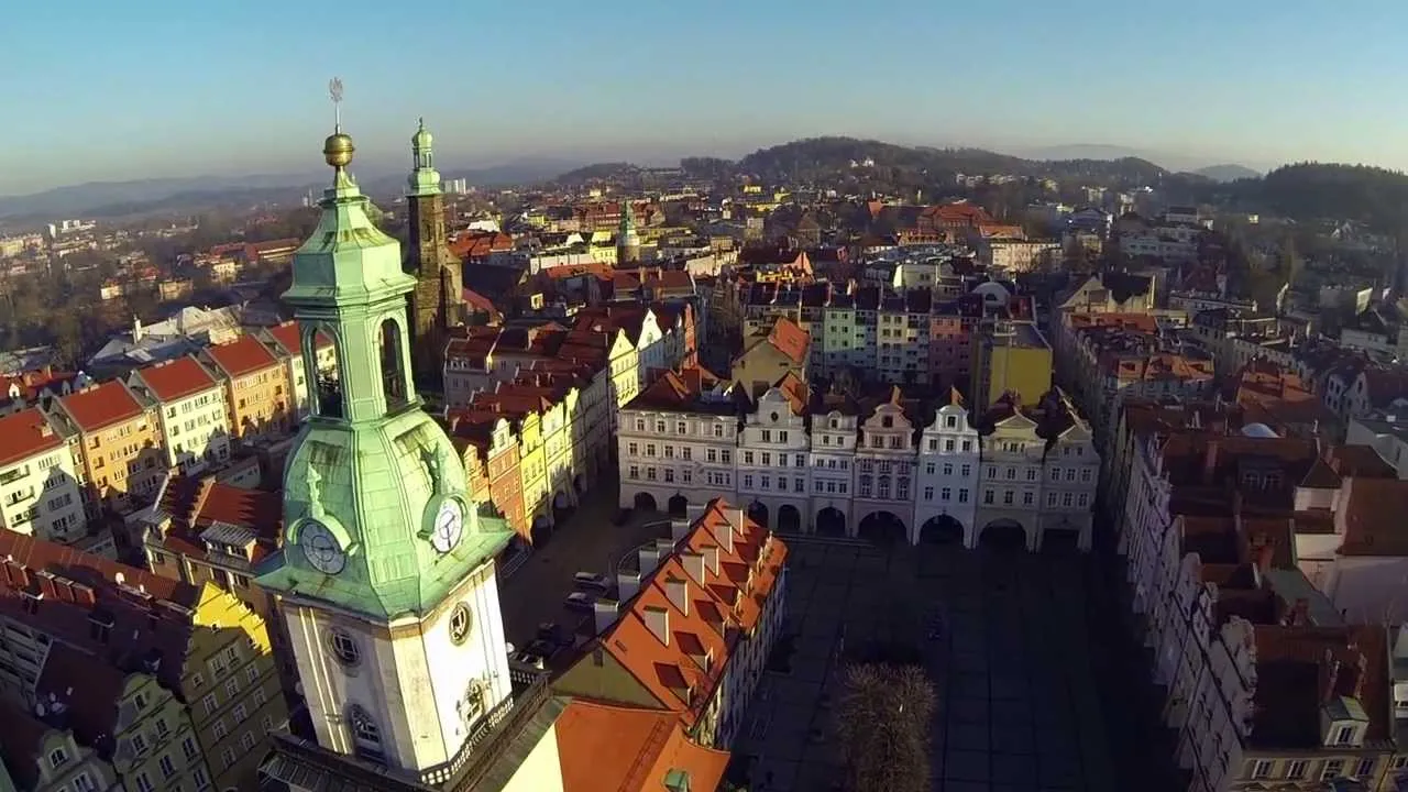 Jelenia G&oacute;ra Plac Ratuszowy