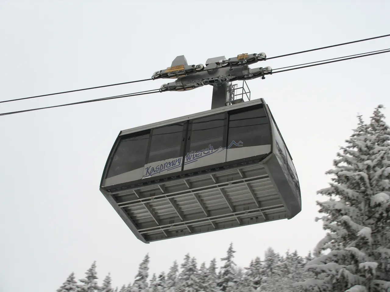 Kolej linowa Kasprowy Wierch wagonik