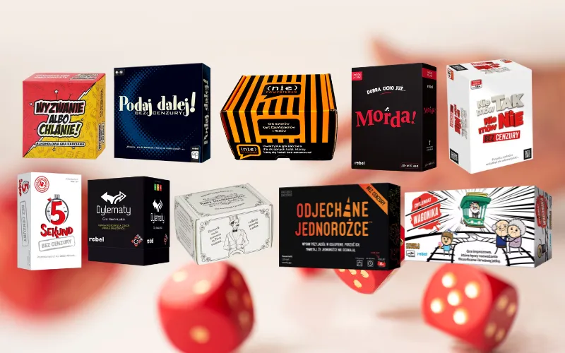 r&oacute;żne gry planszowe dla dorosłych