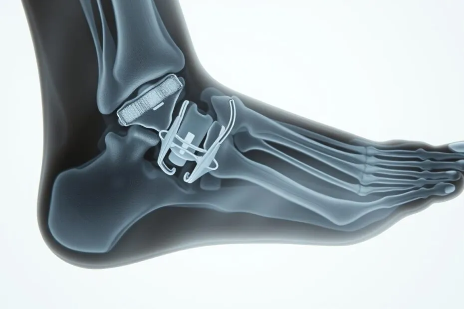 stopa po operacji haluksa zdjęcie RTG zrost kości