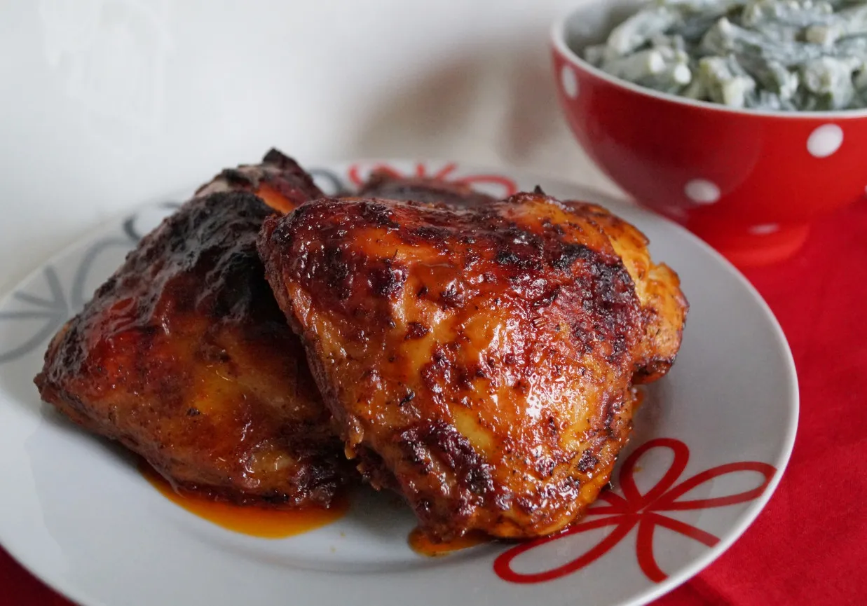 marynowane udka z kurczaka