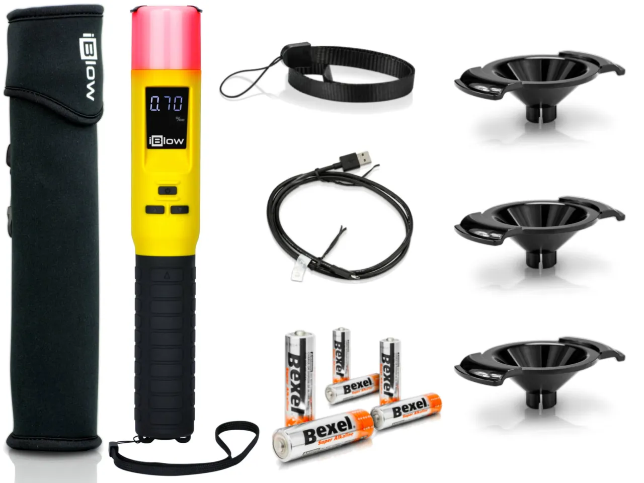 Policyjny alkomat przesiewowy iBlow