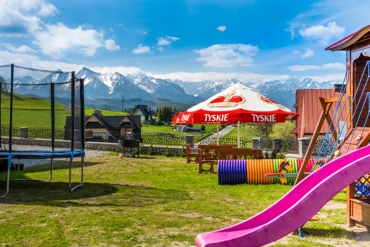 Willa Górski Wierch plac zabaw dla dzieci