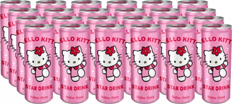 Różne smaki Hello Kitty Star Drink