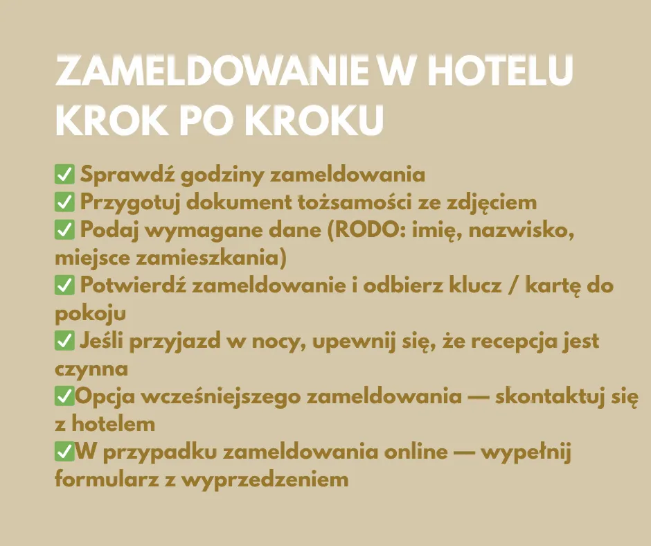 Zdjęcie Jak się zameldować w hotelu za granicą bez zbędnych problemów