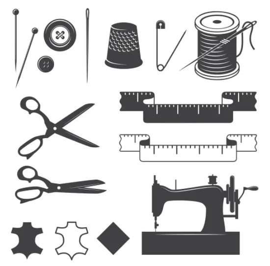 podstawowe narzędzia do szycia