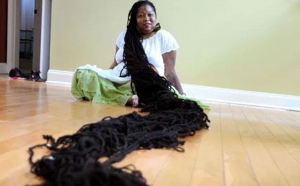 Xie Qiuping l&auml;ngste Haare Weltrekord