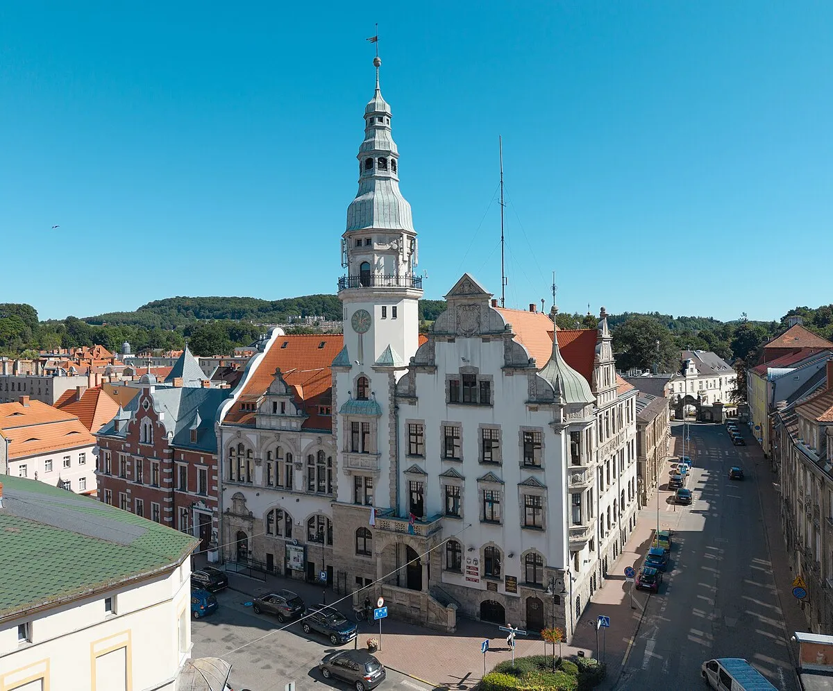 Kamienna G&oacute;ra rynek ratusz