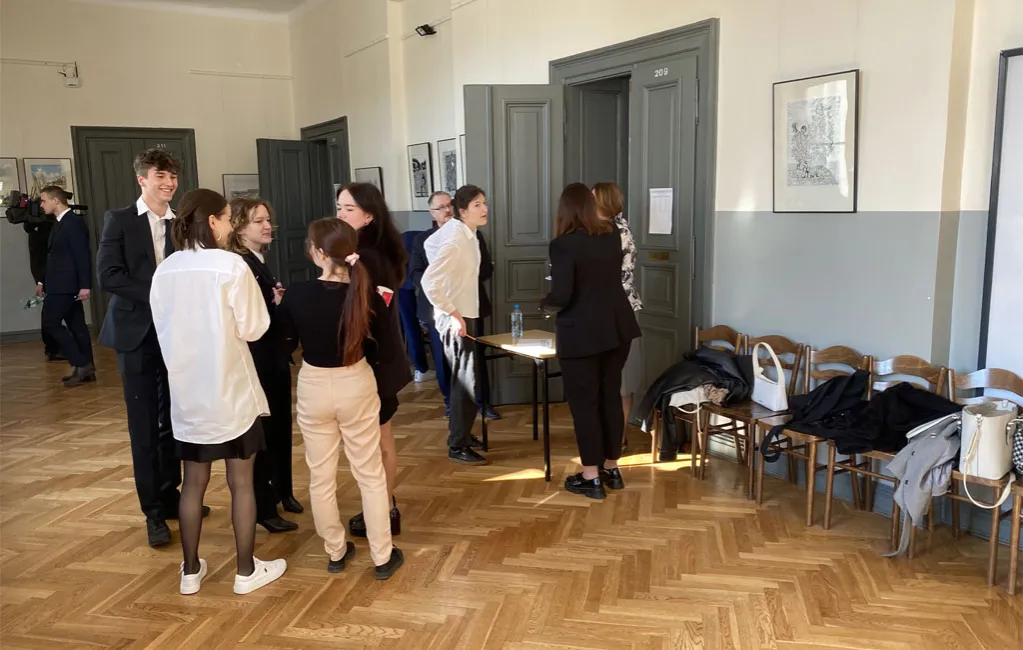 matura ustna polski sala egzaminacyjna
