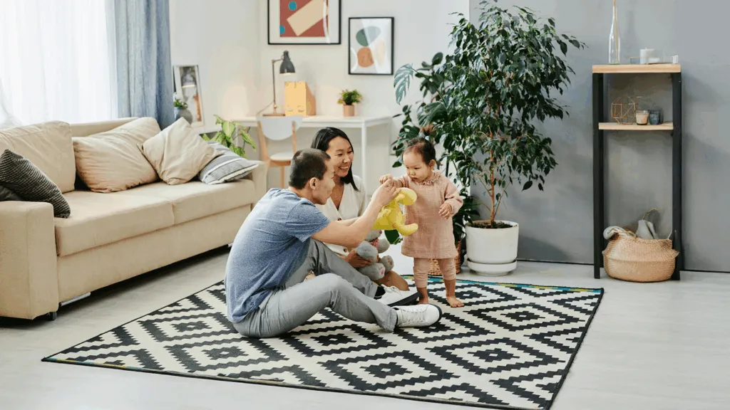 Rodzic z dzieckiem na urlopie wychowawczym