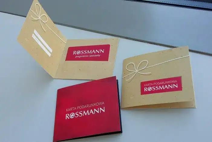 karta podarunkowa Rossmann w sklepie z promocjami