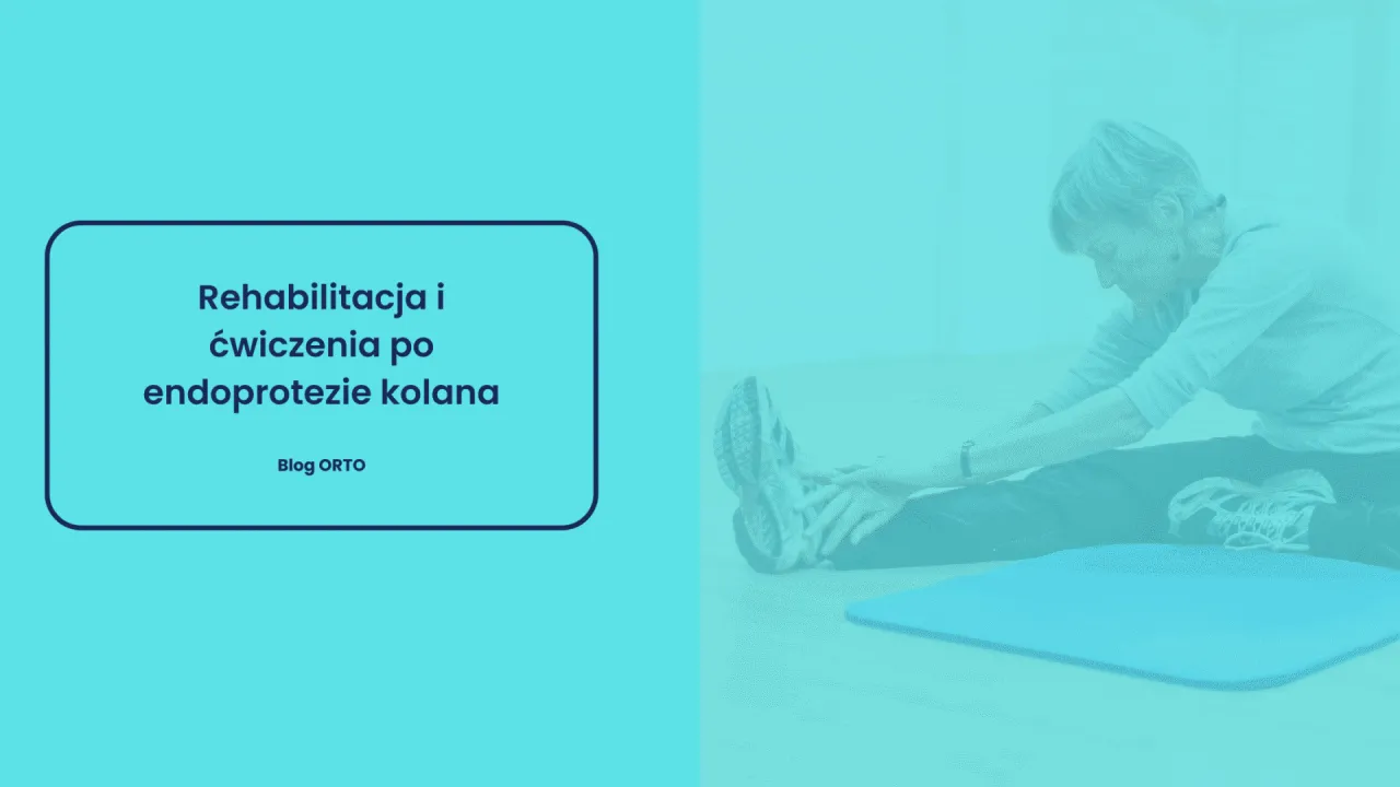 Starsza kobieta ćwiczy, by poprawić rehabilitację i ćwiczenia po endoprotezie kolana.