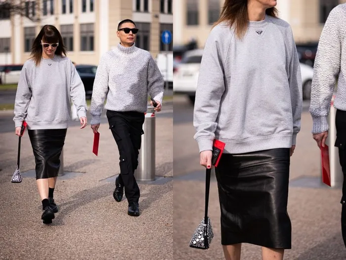 Zdjęcie Stylizacje sportowe ze spódnicą ołówkową - wygoda i modny look