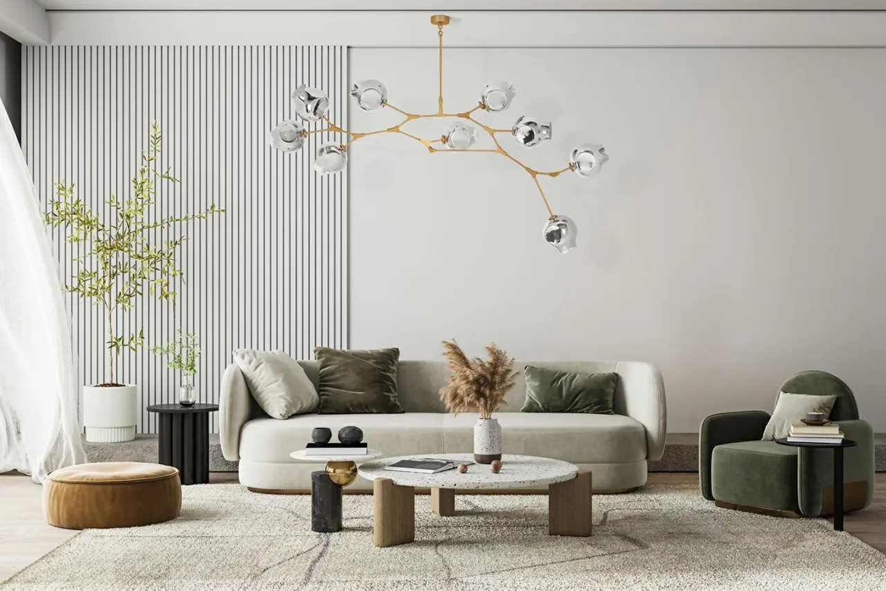 R&oacute;żne rodzaje lamp do salonu