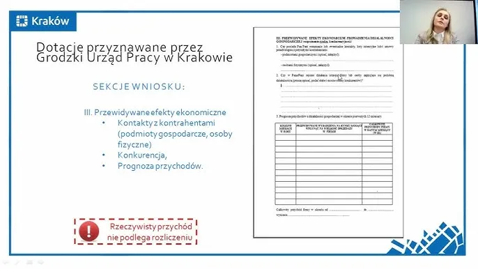 Wniosek o dotację PUP przykład