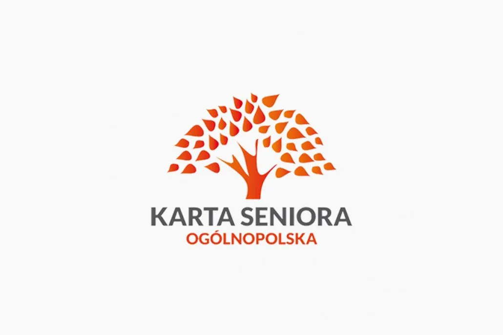naklejka Firma Przyjazna Seniorom, logo Karta Seniora