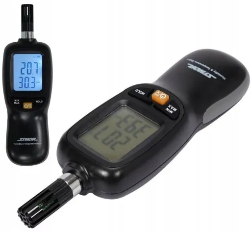 Higrometr do pomiaru wilgotności w garażu