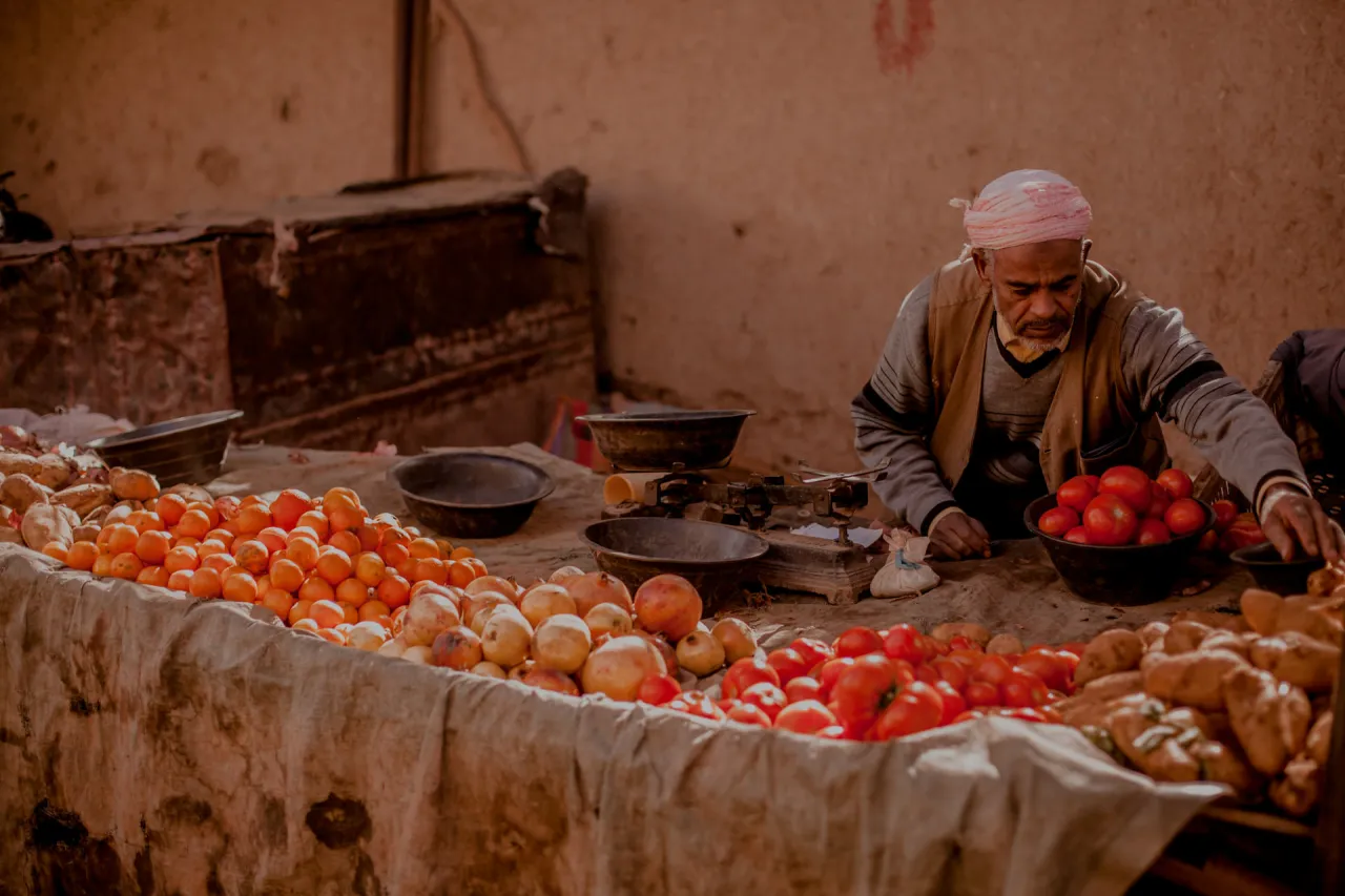 Maroko targi i krajobrazy