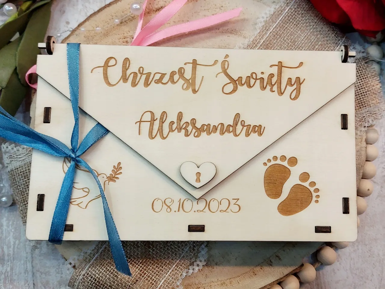 Prezenty na chrzciny kwoty w kopercie