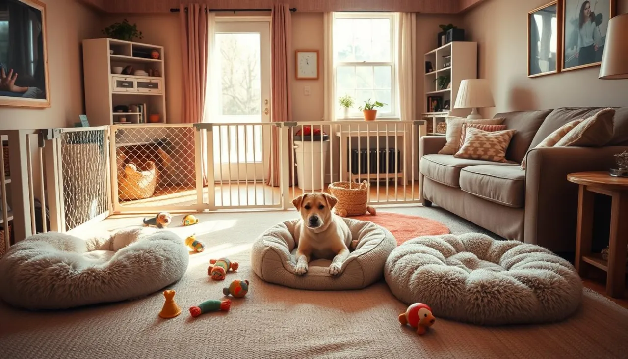 bezpieczny dom dla psa zabezpieczenia