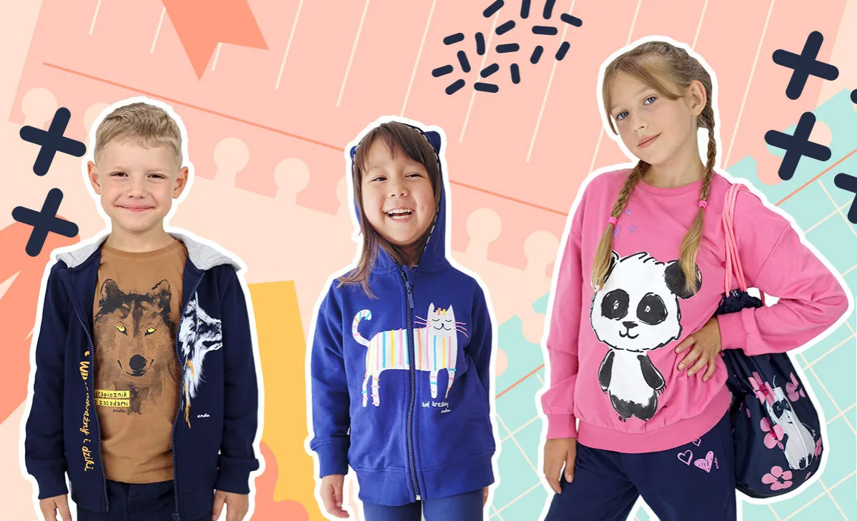 różne rodzaje bluz dla chłopca