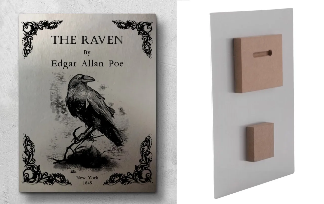 Edgar Allan Poe Kruk ilustracje