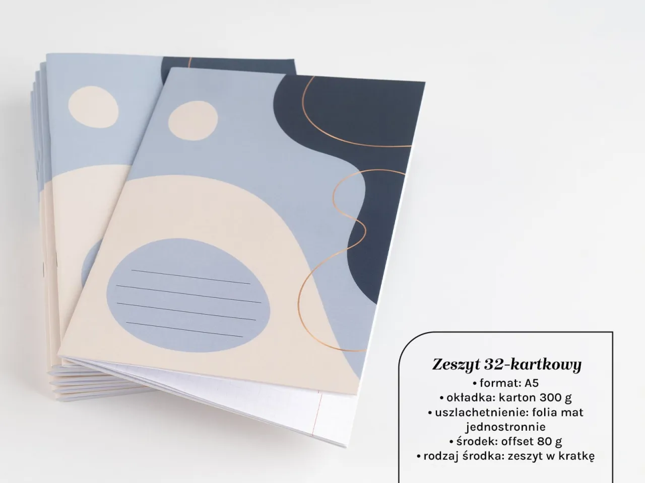 rodzaje zeszytów format A5 A4 gramatura papieru okładka